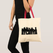 Atlanta Skyline Tote Bag (Voorkant (product))