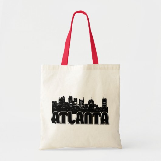 Atlanta Skyline Tote Bag (Voorkant)