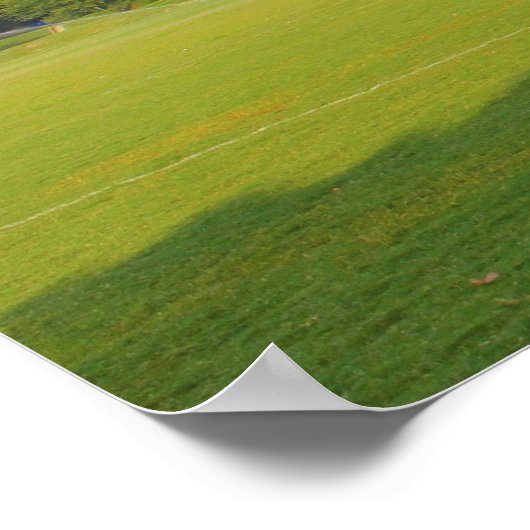 Atlanta Skyline uit Piemonte Park Poster (Hoek)