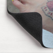 "Atlanta Snow" Feet Mousepad Muismat (Hoek)