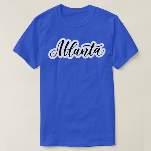 Atlanta Stad in Georgia 3 T-shirt (Design voorkant)