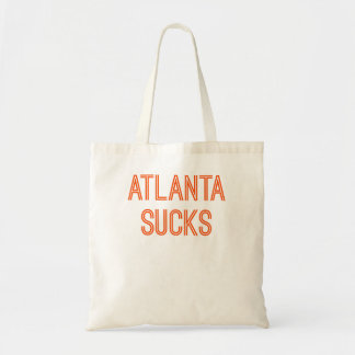 Atlanta Sucks (Oranje tekst) Tote Bag