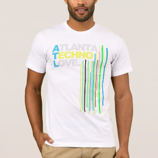 Atlanta Techno Love (groen) Mannen T-shirt