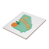 Atlanta Tegeltje (Zijkant)