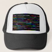 Atlanta Text Design I Trucker Hat Trucker Pet (Voorkant)