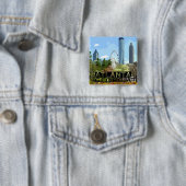 Atlanta Vierkante Button 5,1 Cm (In situ)