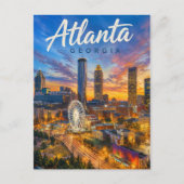 Atlanta Voetbal 2026 Georgia Gaststad Postkaart (Voorkant)