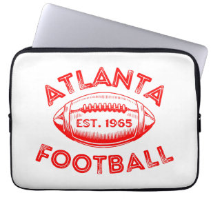 Atlanta Voetbal Vintage Stijl Laptop Sleeve
