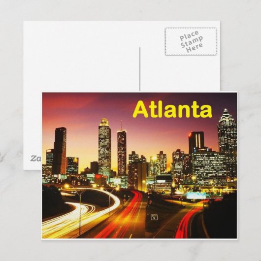 Atlanta (VS) (St.K.) Briefkaart (Voorkant / Achterkant)