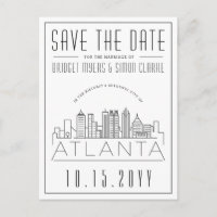 Atlanta Wedding | De gestileerde Veldlijn sparen d