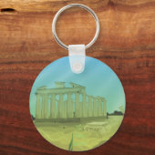 Atlantas cartoon landschap sleutelhanger (Voorkant)