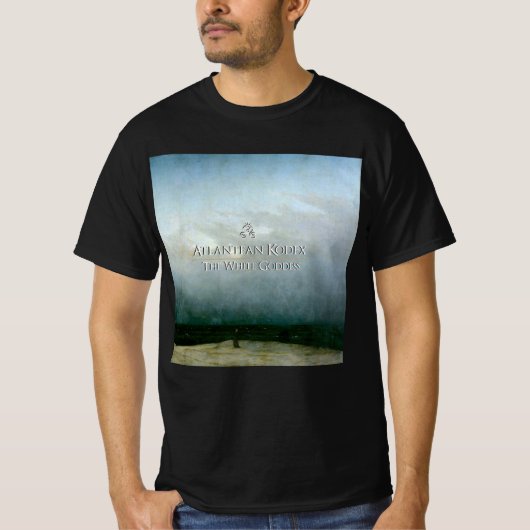 Atlantean Kodex - The White Goddess album 2013 T-shirt (Voorkant)