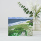Atlantic Beach, Amagansett LI Briefkaart (Staand voorkant)