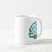 Atlantic Beach FL Kustschelp Embleem Koffiemok (Voorkant rechts)