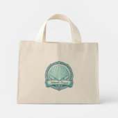 Atlantic Beach FL Kustschelp Embleem Mini Tote Bag (Achterkant)