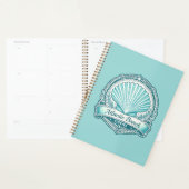 Atlantic Beach FL Kustschelp Embleem Planner (Display)
