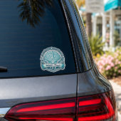 Atlantic Beach FL Kustschelp Embleem Sticker