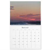 Atlantic Beach Skies Wall Calendar van twaalf maan Kalender (Mar 2027)