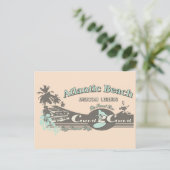 Atlantic Beach Travel North Carolina Briefkaart (Staand voorkant)