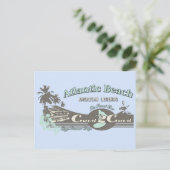 Atlantic Beach Travel North Carolina Briefkaart (Staand voorkant)