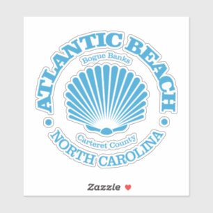Atlantic Beach (zeeschelp) Sticker