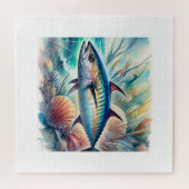 Atlantic Bonito 190624AREF122 - Watercolor Legpuzzel (Horizontaal)