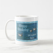 Atlantic Brant Geese Boss Birthday Koffiemok (Links)