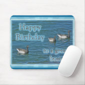 Atlantic Brant Geese Boss Birthday Muismat (Met muis)