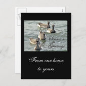 Atlantic Brant Gese Season's Greetings Series Feestdagenkaart (Voorkant / Achterkant)