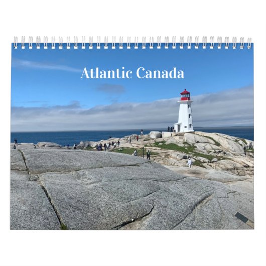 Atlantic Canada Sites en Attracties Kalender (Hoes)