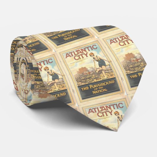 Atlantic City 1920s  Vlapper Stropdas (Opgerold)