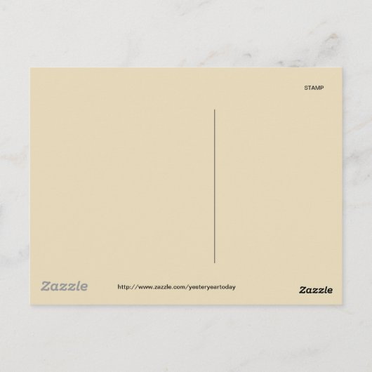 Atlantic City 1922 Briefkaart (Achterkant)