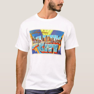 Atlantic City 2 New Jersey NJ Vintage Travel - T-shirt