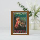 Atlantic City ~ All Year Resort Briefkaart (Staand voorkant)