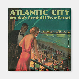 Atlantic City ~ All Year Resort Magneet