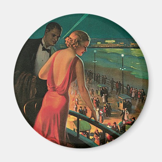 Atlantic City ~ All Year Resort Magneet (Voorkant)