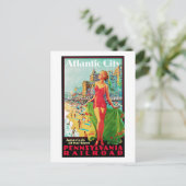 Atlantic City ~ America's All Year Playground Briefkaart (Staand voorkant)