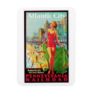 Atlantic City ~ America's All Year Playground Magneet