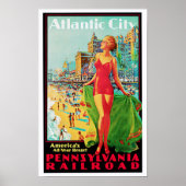 Atlantic City ~ America's All Year Playground Poster (Voorkant)