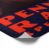 Atlantic City Balcony Uitzicht 1935 Poster (Hoek)