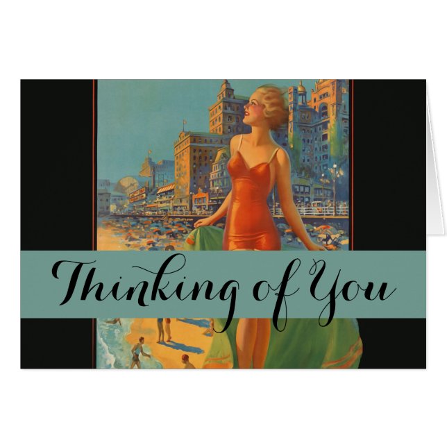 Atlantic City Beach Beauty  Artwork (Voorkant Horizontaal)