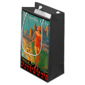 Atlantic City Beach Beauty  Artwork Klein Cadeauzakje (Achterkant Gekanteld)