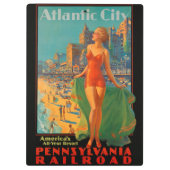 Atlantic City Beach Beauty  Artwork Klembord (Achterkant)