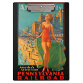 Atlantic City Beach Beauty  Artwork Klembord (Voorkant)