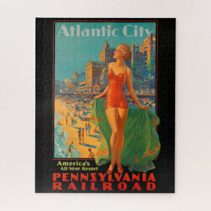 Atlantic City Beach Beauty  Artwork Legpuzzel