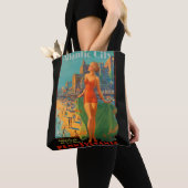 Atlantic City Beach Beauty  Artwork Tote Bag (Dichtbij)
