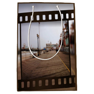 Atlantic City Beach Boardwalk on Film Medium Cadeauzakje
