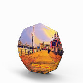 Atlantic City Beach Boardwalk Pop Art Fotoblokken (Rechts)