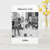 Atlantic City Beach, jaren '90 Kaart (Gele Bloem)