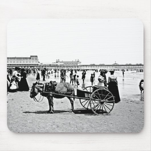 Atlantic City Beach Mousepad 1902 Muismat (Voorkant)